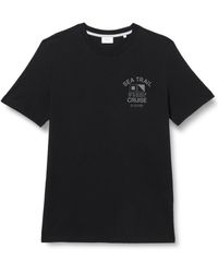 S.oliver - T-Shirt Kurzarm Black 3XL - Lyst