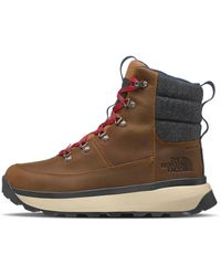 The North Face - Bergen Leather Wp Snow Boot - Lyst