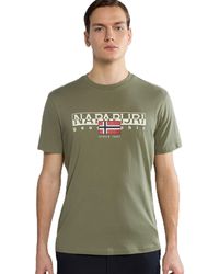 Napapijri - Aylmer Crew Neck T-shirt - Lyst