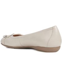 Geox - Annitah 9 Nappa Leather Ballet Flat With Arch Support And Cushioning - Lyst