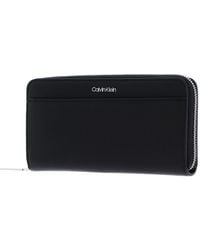 Calvin Klein - Must Lg Z/a Wallet W/slip K60k610949 - Lyst