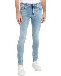 Calvin Klein - Jeans Super Skinny Hose - Lyst