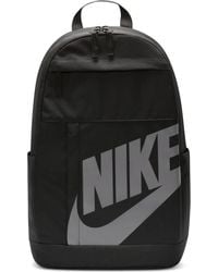 Nike - Unisex Rugzak Nk Elmntl Bkpk - Hbr, Black/black/anthracite, Dd0559-013, Misc, Zwart/zwart/antraciet., 21 L, Rugzak - Lyst