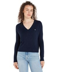 Tommy Hilfiger - Pullover V-Ausschnitt - Lyst