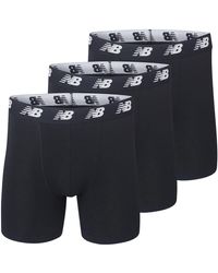 New Balance - Cotton Performance Boxer Briefs (3 Pack) - Lyst