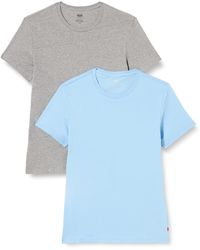 Levi's - Slim 2-Pack Crewneck Tee T-Shirt Multi-color - Lyst