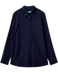 Benetton - 5wpwdq04r Shirt - Lyst