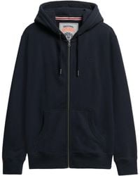 Superdry - Sweat à capuche unisexe Essential Logo Zip Hb - Lyst