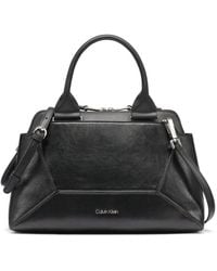 Calvin Klein - Heidi Organizational Satchel - Lyst