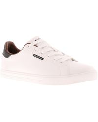Ben Sherman - Chase S Canvas Shoes White 9 Uk - Lyst