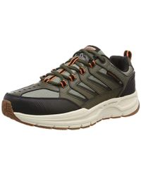 skechers equalizer hombre olive