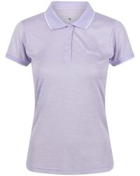 Regatta - S Remex Polo Shirt Pastel Lilac Xs - Lyst