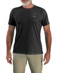 Carhartt - Big & Tall Force Sun Defender Lightweight Short-sleeve Logo Graphic T-shirt - Lyst
