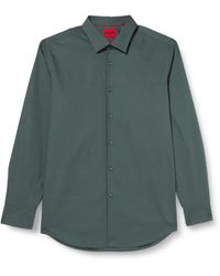 HUGO - Kenno Long Sleeve Shirt 39 - Lyst