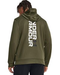 Under Armour - Armour Fleece Graphic Hd Pullover Hoodie - Lyst