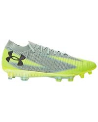 Under Armour - S Tm Sh C El 3 Fg Firm Ground Football Boots Green 7 Uk - Lyst