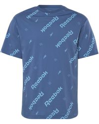 Reebok - Identity All Over Print T-Shirt - Lyst