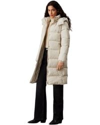 Calvin Klein - Jeans Mujeres MONOLOGO NON DOWN LONG PUFFER J20J224104 - Lyst
