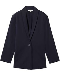 Tom Tailor - Regular Fit Basic Blazer Jacke mit 3/4-Arm - Lyst