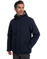 Mountain Warehouse - Thermal Tested -40°c Breathable Coat With Taped Seams & Adjustable Hood - Autumn - Lyst