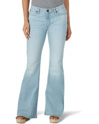 wrangler trumpet flare jeans