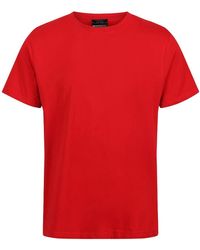 Regatta - Professional S Pro Cotton T Shirt Classic Red - Lyst