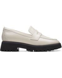 Clarks - Stayso Edge Leather Loafers - Lyst