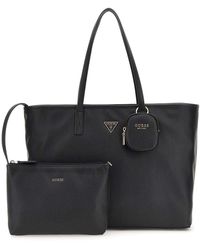 Guess - Power Play Ii Large Tech Tote Black - Lyst