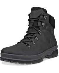 Ecco - Rugged Track Plain Toe High Waterproof Hiking Boot - Lyst