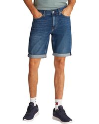 Calvin Klein - Short en Jean Slim avec Stretch - Lyst