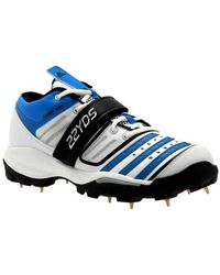 adidas - Twenty2yds Mid IV Cricket Schuhe Stiefel D67043 Weiß/Blau/Schwarz NEU & OVP Gr. 50 2/3 - Lyst