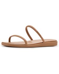 Crocs™ - , Miami Two Strap Sandal, Milk Chocolate, 7 Uk - Lyst