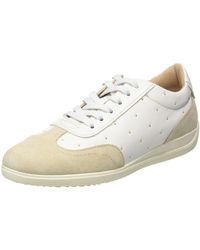 Geox - D Myria A Sneakers,Off White Lt Taupe,36 EU - Lyst