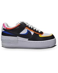 Nike - Af1 Shadow Lace-up Multicolor Leather S Trainers Dc4462 100 - Lyst