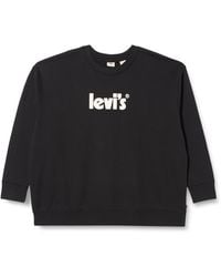 Levi's - Grote Maat Graphic Standard Crew Sweatshirt - Lyst