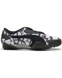 PUMA - Mostro Camo Baskets à enfiler décontractées pour femme Noir - Lyst