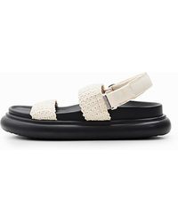 Desigual - Shoes_boat_macramé Sandaal - Lyst
