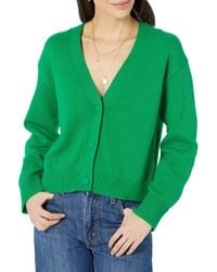 Amazon Essentials - Cardigan Corto con Scollo a V dalla vestibilità Comoda Donna - Lyst