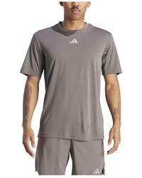 adidas - Hiit Workout 3-stripes T-shirt - Lyst