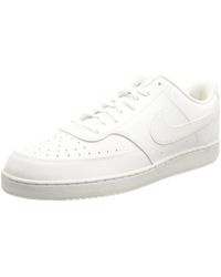 Nike Leather Court Vision Low Trainers in Tan (Brown) for Men | Lyst UK