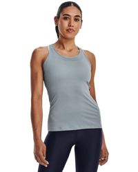 Under Armour - Heatgear Armour Racer
Tanktop Für Damen Atlantis Weiß - Lyst