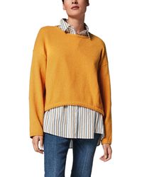 Comma, - Pullover Langarm - Lyst