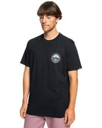 Quiksilver - Landses Short Sleeve T-shirt Xl Black - Lyst