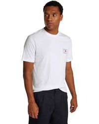 Tommy Hilfiger - Camiseta de manga corta Hombre Stack Tee con cuello redondo - Lyst