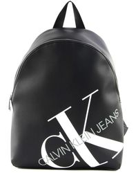 Calvin Klein Round Backpack 35 Black - Nero