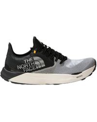 The North Face - Summit Vectiv Sky Trail Running Shoe White Dune/tnf Black 9.5 - Lyst