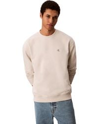Calvin Klein - LS EU 350terry Monogram CN Swtsh Lv04rc296g Felpe - Lyst