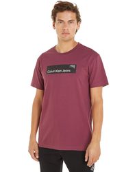 Calvin Klein - S/s T-shirts - Lyst