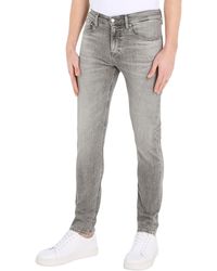 Calvin Klein - Pants Grey - Lyst