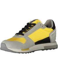 Napapijri - Sneakers Yellow/grey S4virtus02/nym Sports Shoes In Fabric Yellow Grey Sole 3 Cm - Lyst